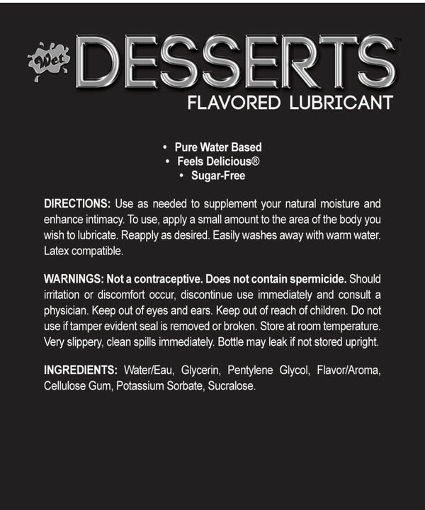 Frosted Cupcake Edible Lube