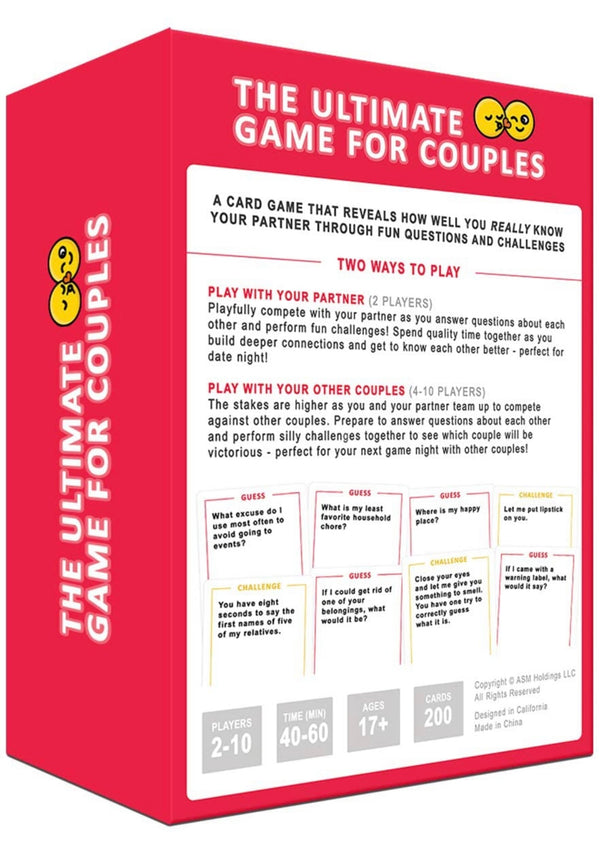 The Ultimate Game for Couples